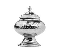 Oriental Moroccan Brass Sugar Bowl Mint Box Decoration