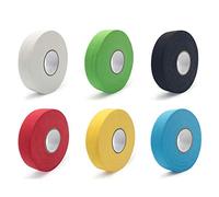 Oriental riverkit Hockey Stick Tape Anti Slip Cloth Ice Hockey Tape Wear-Resistant Waterproof Hockey Grip Tape, for Badminton Grip, Ping Pong Racket, Skipping Rope 2.5cm*25m (Yellow)