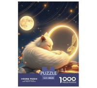 Oriental Shorthair 1000 Pieces Jigsaw Puzzles Pet Cats for Kids Staycation Kill Time Home Decoration Gifts for Men Age 14+ ForAdults 38x26cm/1000pcs
