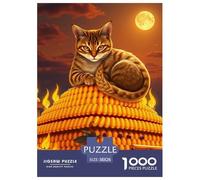 Oriental Shorthair 1000 Pieces Jigsaw Puzzles Pet Cats for Kids Staycation Kill Time Wall Decoration Educational Games Gifts Age 14+ ForAdults 38x26cm/1000pcs