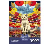 Oriental Shorthair 1000 Pieces Jigsaw Puzzles Pet Cats Puzzle for Adults Staycation Kill Time Home Decoration Gifts for Men Age 14+ ForAdults 70x50cm/1000pcs