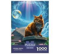 Oriental Shorthair 1000 Pieces Jigsaw Puzzles Pet Cats Puzzle for Adults Staycation Kill Time Wall Decoration Gift Game for Boys And Girls Age 14+ ForAdults 70x50cm/1000pcs