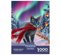 Oriental Shorthair 1000 Pieces Jigsaw Puzzles Pet Cats Puzzle for Adults Staycation Kill Time Wall Decoration Puzzle Gifts for Women Age 14+ ForAdults 70x50cm/1000pcs