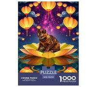Oriental Shorthair 1000 Pieces Jigsaw Puzzles Pet Cats Puzzle for Adults Staycation Kill Time Wall Decoration Gifts for Men Age 14+ ForAdults 70x50cm/1000pcs