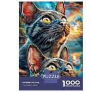 Oriental Shorthair Puzzle 1000-Piece for Adults And Kids, Difficult Jigsaw Puzzle, Challenging & Relaxing Gift 52x38cm/1000pcs