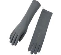 Oriental Trade Women's Black Gloves with Trim, Elbow Length (Black, One size)
