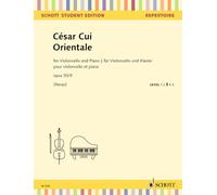 Orientale Op. 50/9: op. 50/9. cello and piano.