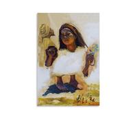 Orientalist Art Ludwig Deutsch 19th Century Studies Of Heads, Feet And Hands Poster For Home Decor Canvas Painting Wall Art Decorative Picture Prints Modern Decor Unframe-style 08x12inch(20x30cm)