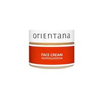 Orientana - Natural Face Cream Ashwagandha (Indian Ginseng) & Shea Butter | Day and Night Vegan Anti Ageing & Wrinkle Moisturiser For Women | Rejuvenating And Nourishing Mature Skin - 40g