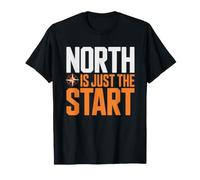 Orienteering Athlete Starts Compass North Forest Adventure T-Shirt