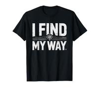 Orienteering Community Member Finds Own Way Through Forest T-Shirt