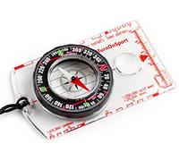 Orienteering Compass Hiking Backpacking Compass | Advanced Scout Compass Camping Navigation - Boy Scout Compass for Kids | Professional Field Compass for Map Reading - Best TurnOnSport Survival Gifts