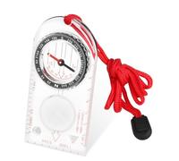 Orienteering Compass Professional with Adjustable Declination Luminous Dial Hiking Navigation Compass for Expedition Map Reading Navigation Orienteering and Survival Kids Friendly with Nylon Lanyard
