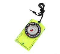 Orienteering for compass Map Tool, Plastic Baseplate for Hiking | Acrylic for compass Map, Plastic Orienteering , Hiking Camping Navigation , Green, Scale Ruler, Magnifier