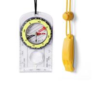 Orienteering Hiking Backpacking Compass Advanced Scout Camping and Kids Scout Compass for Map Reading Baseplate Best Survival Gifts for Kids (Green)