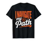 Orienteering Hobbyist Navigates Own Path Through Forest T-Shirt