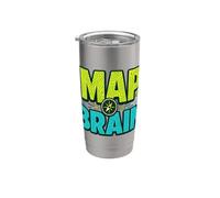 Orienteering Runner Orienteer Compass Stainless Steel Insulated Tumbler