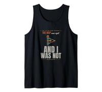 Orienteering - The Map was Right - Map Reading Tank Top