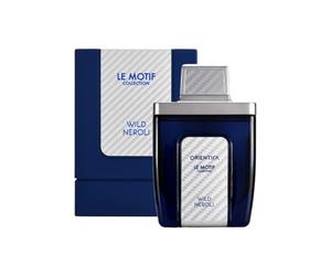 Orientica Le Motif Wild Neroli 85ml EDP - Long Lasting Arabian Unisex Perfume | Fresh Citrus & Floral Neroli Scent | Premium Oriental Fragrance for Daily Wear & Special Occasions