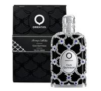 Orientica Luxury Collection Oud Saffron Eau De Parfum - Oriental, Vanilla, Saffron, Woody, Patchouli, Musk, Agar Wood - Arabic Perfume for Men & Women - 7.5ml Mini Splash