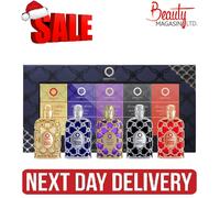 Orientica Luxury Collection Miniature Discovery Set (Without Box) Eau De Parfum 5 x 7.5ml - Amber Rouge, Royal Amber, Oud Saffron, Velvet Gold & Royal Bleu - Arabic Perfume for Men & Women