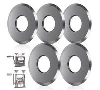 Orifesio 5 Pieces Replacement Blades for Wire Stripper, High Speed Steel Cable Stripper Detachable Blade, for Manual Cable Stripping Machine, Copper Wire Stripper Tool Accessories