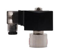 Orifice 1.2mm 200Bar 2mm 100Bar 304 Stainless Steel 2 Way High Pressure Normally Closed Solenoid Valve G 1/4" 1/8" AC220V DC24V(AC 110V_1.2MM 200BAR)