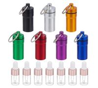 ORIGACH 14 PCS 2ml Anointing Oil Bottles Keychain for Prayer