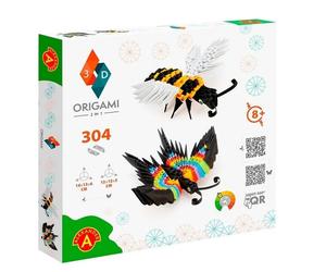 Origami 3D - 2in1 Butterfly and Bee Alex Toy High Quality