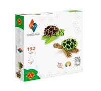 Origami 3D 501822-3D Origami Turtles - Beautiful 3D Paper Sculptures with Patented Components and Easy-to-Clear Building Instructions, 192 Pieces, 9 x 10 x 4 cm, from 8 Years