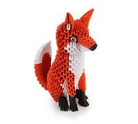 Origami 3D 501843-3D Origami Fox - Beautiful 3D Paper Sculpture with Patented Co