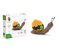 Origami 3D - Beautiful 3D Paper Sculpture with Patented Components and understandable Building Instructions, from 8 Years (Snail)