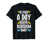 Origami - a fold a Day kepps Boredom Away - Folding T-Shirt