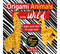 Origami Animals in the Wild : Paper Block Plus 64-Page Book