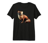 Origami Art Pine Marten Pine Martens Premium T-Shirt