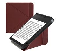 kwmobile Origami Case Compatible with Kobo Libra 2 Case - Slim PU Leather Cover with Stand - Berry