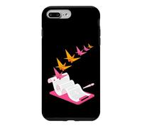 Origami Crane Writing Design - Paper Flight Case for iPhone 7 Plus/8 Plus