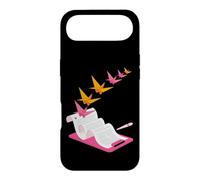 Origami Crane Writing Design - Paper Flight Case for iPhone Air