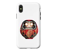 Origami Daruma Japanese art lucky charm Zen aesthetic Case for iPhone X/XS