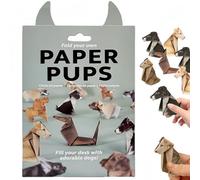 Origami Dogs Kit,3D Paper Pups Origami Set,Creative Handmade Dog Craft Ornaments for Adults,Fun Desk Decoration & Ch/ristmas Crafts Gift for Dog Lovers,Handmade Animals Shaped Decoration,Lovely