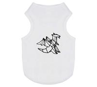 'Origami Dragon' Pet Dog/Cat T-Shirt (PT00070153)
