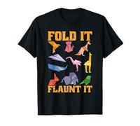 Origami - fold it Flaunt it - Folding Animals T-Shirt