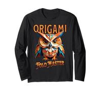 Origami Fold Master Owl s Paper Folding Hobby Gift Long Sleeve T-Shirt