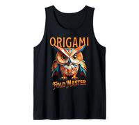 Origami Fold Master Owl s Paper Folding Hobby Gift Tank Top