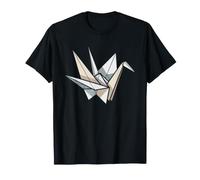 Origami Folder Senbazuru Thousand Cranes Japanese Tradition T-Shirt
