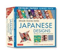 Origami Folding Papers Jumbo Pack: Japanese Designs: 300 Origami Folding Papers in 3 Sizes (6 Inch; 6 3/4 Inch and 8 1/4 Inch) and a 16-Page Book: 300 ... and a 16-page Instructional Origami Book
