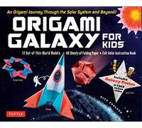 Origami Galaxy for Kids Kit: An Origami Journey through the Solar System and Beyond! [Includes an Instruction Book, Poster, 48 Sheets of Origami Paper and Online Video Tutorials]