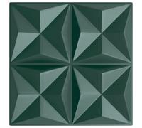 (origami green, 48 pcs) vidaXL 3D Wall Panels Self-adhesive Wall Panel Decor Wallpaper Wall Covering