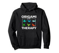 Origami Is My Therapy Paper Folding Art Pullover Hoodie