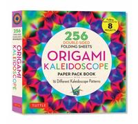 Origami Kaleidoscope Paper Pack Book : 256 Double-Sided Folding Sheets (Includes Instructions for 8 Models)